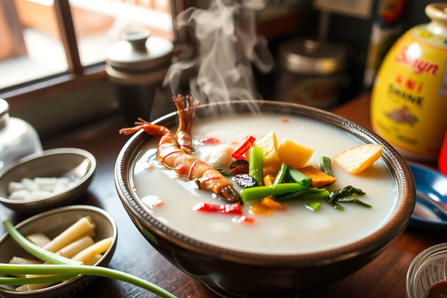 Leche de soja salada (Xian Dou Jiang)